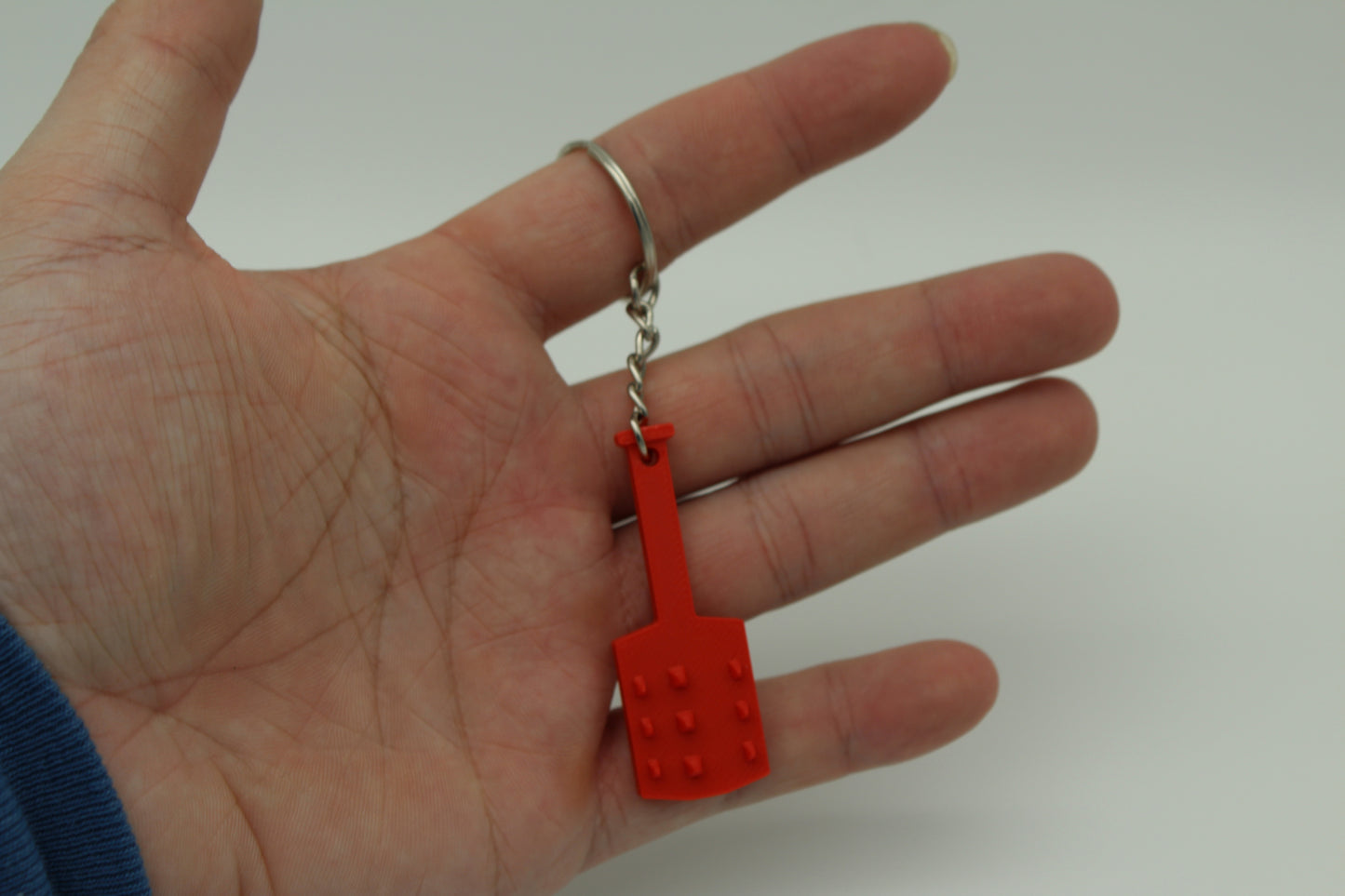 Hairbrush key chain, Lethal Company scrap item, video game prop