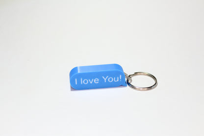 Keychain iPhone Text Message | Personalized