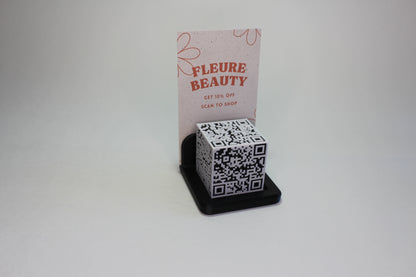 QR Code Cube for Display