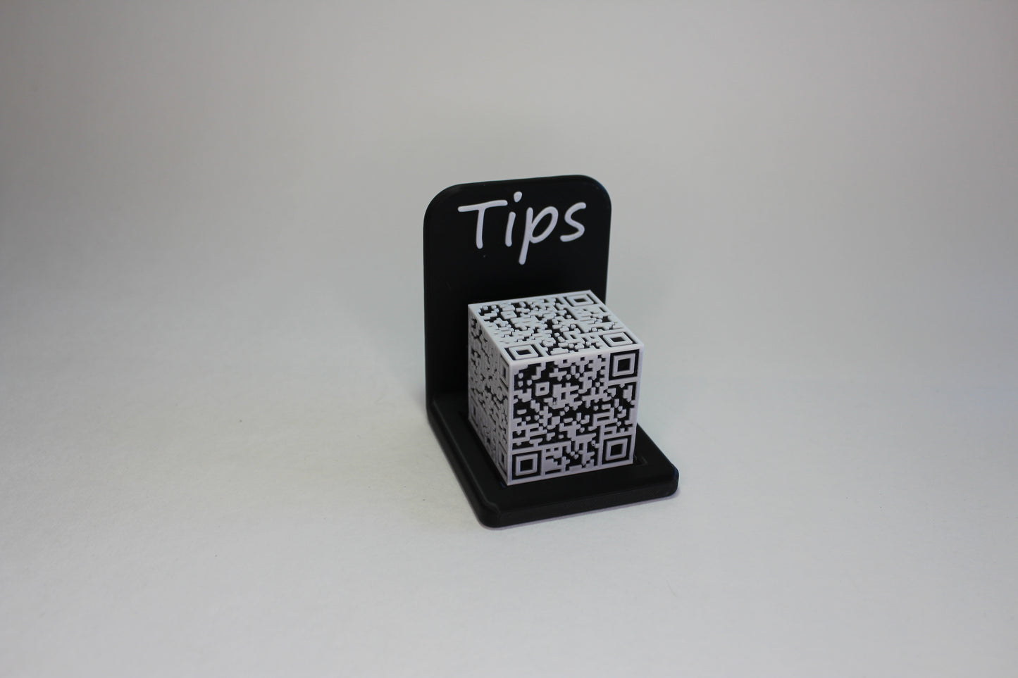 QR Code Cube for Display