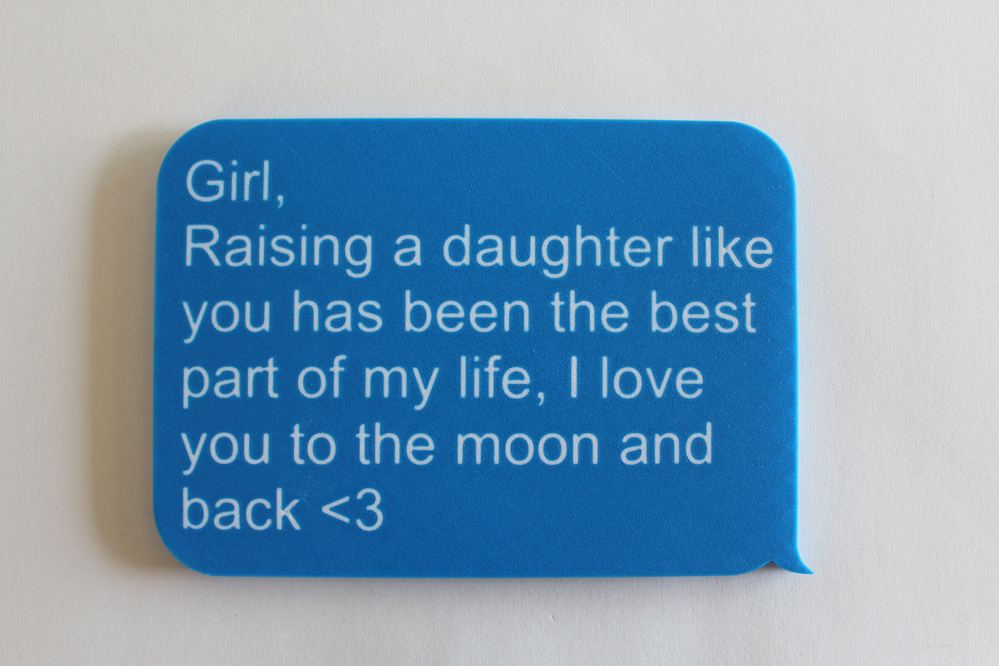 Wall Mount iPhone Text Message | Up to 6 Lines | Personalized