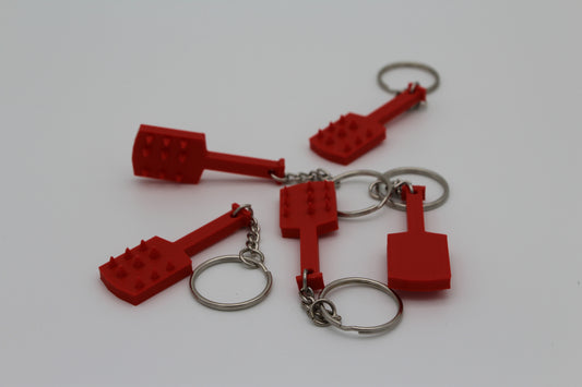 Hairbrush key chain, Lethal Company scrap item, video game prop
