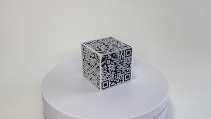 QR Code Cube for Display